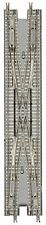 New Z Gauge R082 Electric Double-Track Both Cross Point Gray
