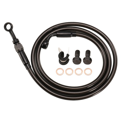 Kit de cable de acelerador de embrague de línea de freno extendida para manillar de 12" para Sportster XL 883 - Imagen 16 de 16