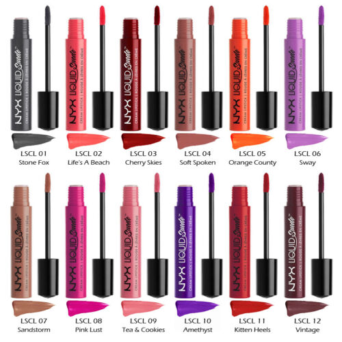 1 NYX Liquid Suede Cream Lipstick - Matte "Pick Your 1 Color" *Joy's cosmetics* - Picture 2 of 3