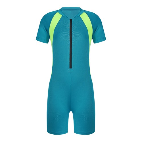 UK Kids Girls Boys One-Piece Rash Guard Sun Protection Swimsuit Swimwear Party - Picture 27 of 101