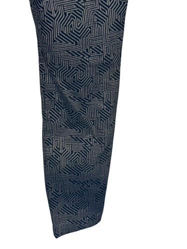 Joseph Ribkoff Women Legging Pants Skinny Geometric Stretch Piping Black Size 8 - Picture 6 of 9