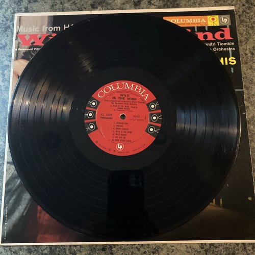 1957 Vinyl Wild is the Wind Sound Track Featuring Johnny Mathis - Picture 3 of 8