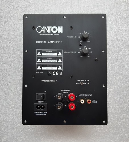 Canton CSP150 AS84.2 Subwoofer Aktivmodul - Bild 1 von 2