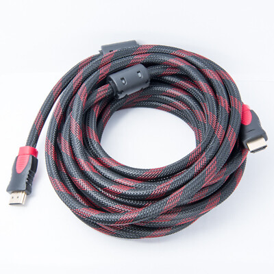 New 10 Meter HDMI Cable High Speed HDTV For PS4 Xbox One DVD PS4 BRAIDED HDTV