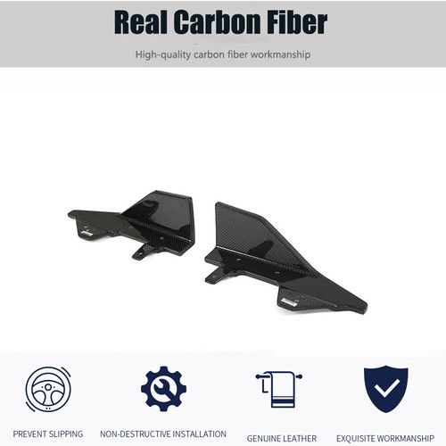 Extensión de labios divisor de labios para BMW G42 220i M240i 2022+ fibra de carbono real - Imagen 7 de 12