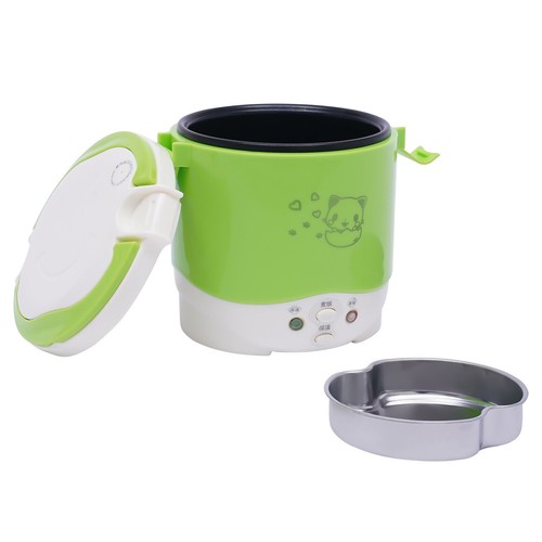 Mini Rice Cooker Steamer for Car Travel Rice Cooker 1L Electric Lunch Box 12V - Picture 17 of 24
