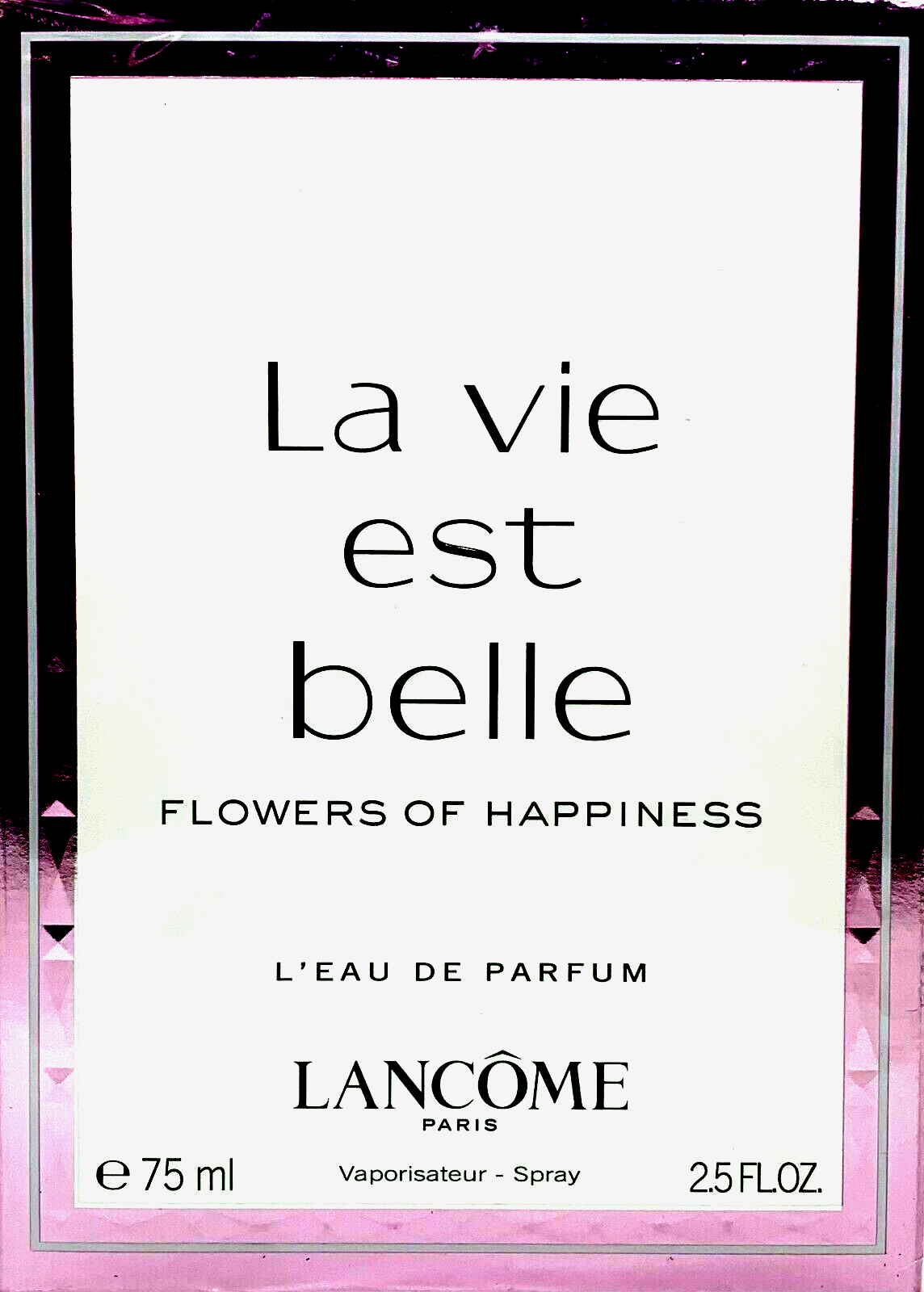 LANCOME LA VIE EST BELLE FLOWERS OF HAPPINESS L'EAU DE PARFUM Oz / 75 ml NEW 3614271882073 | eBay LANCOME LA VIE EST BELLE FLOWERS OF HAPPINESS L'EAU DE PARFUM Oz / 75 ml NEW 3614271882073 | eBay