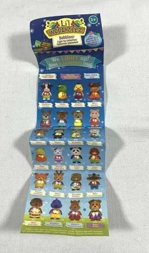 NUEVO LI'L WOODZEEZ SERIE 4 CABEZAL BOBBLEEZ CHANCLAS RANA ROSA BRILLO TOP #60 - Imagen 9 de 9