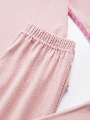 Unisex Kids Set Winter Outfit Thermal Suit With Pants Nightwear Boys Activewear - Picture 35 of 59