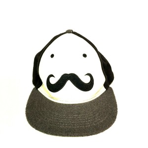 black felt baseball cap