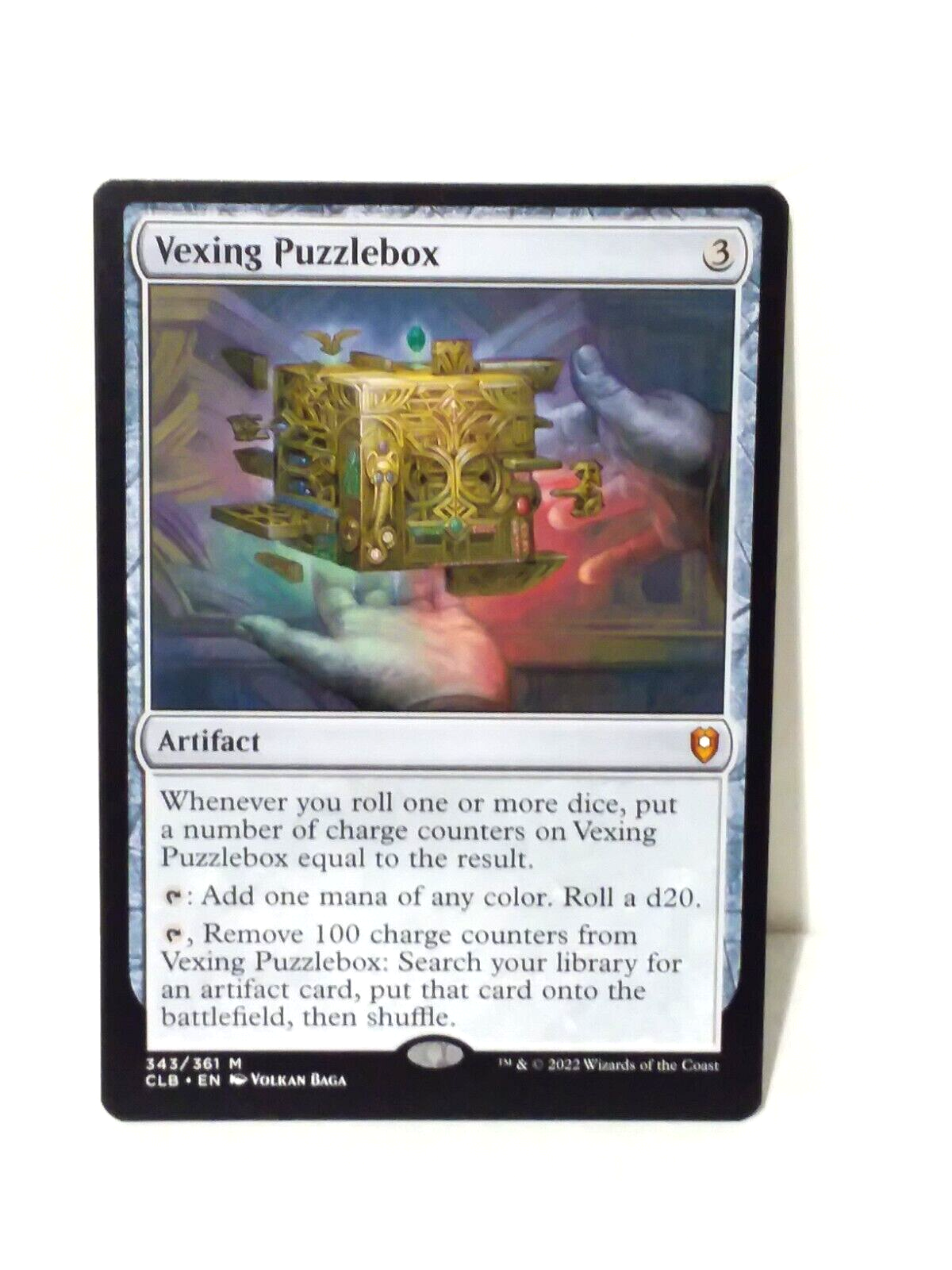 MTG Vexing Puzzlebox Commander Legends Battle for Baldur's Gate 343/