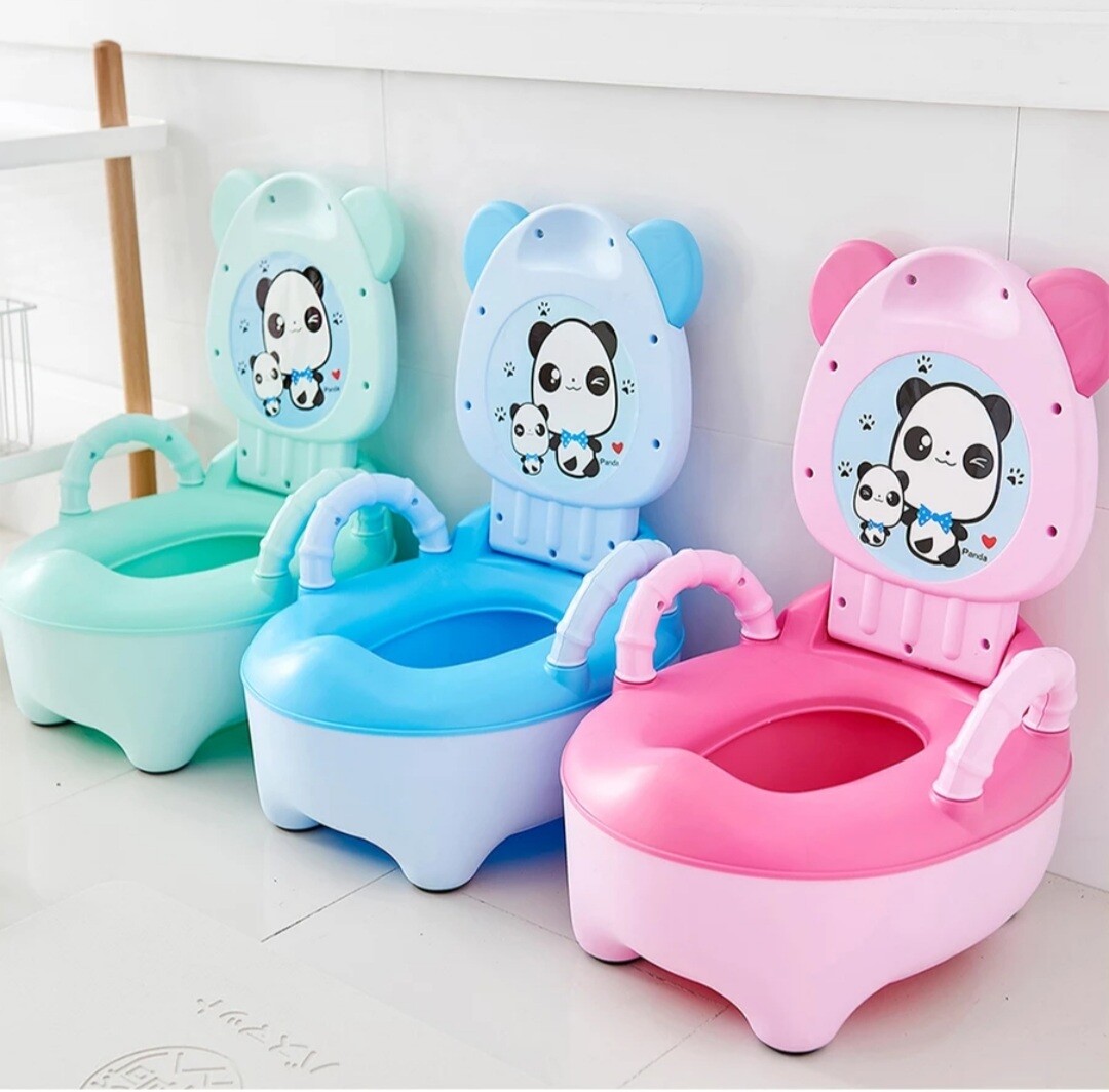 Pot pour bébé rigolo au design scandinave épuré et plastique mat durable