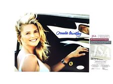 Christie Brinkley Signed National Lampoon’s Vacation Ferrari 8x10 Photo JSA COA Christie Brinkley Signed National Lampoon’s Vacation Ferrari 8x10 Photo JSA COA