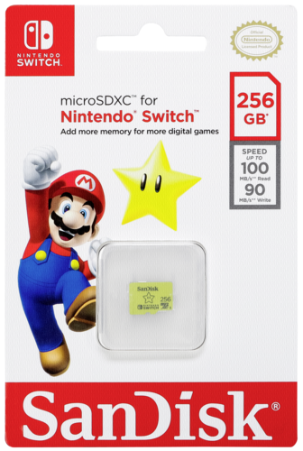 SanDisk micro SDXC 64GB /128GB/ 256GB official Nintendo Switch Memory card -UK - Picture 3 of 15