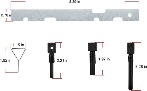 Cam Timing Alignment Tools Kit for Ford Fiesta Focus Mazda Volvo/Duratec Engines - Picture 9 of 12