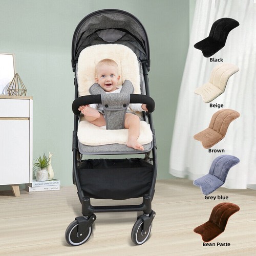 Winter Warm Stroller Seat Liners Pushchair Liner Universal Newborn Cushion - Picture 2 of 18