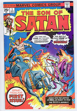 Son of Satan #1 Marvel 1975 in '' Homecoming ! ''