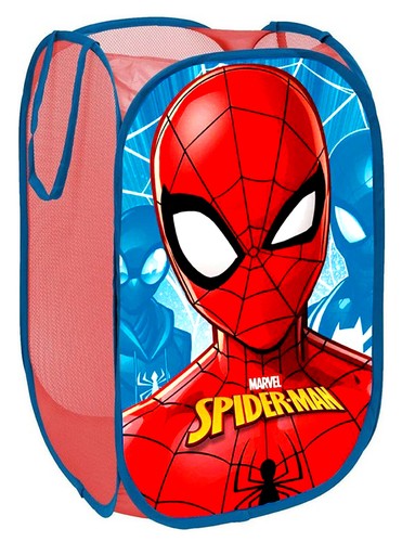 Spiderman Kinder POP-UP Wäschekorb, Spielzeugaufbewahrung, offiziell lizenziert. - Bild 7 von 8