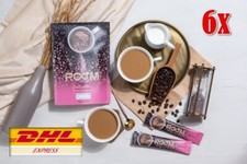 6x BOOM COFFEE 36 IN 1 Slim Fit Weight Loss Collagen Vitamins Fiber Detox
