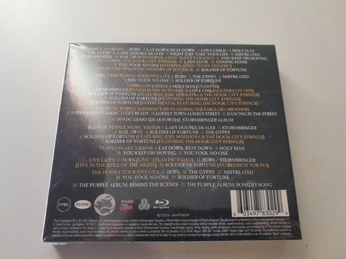 Whitesnake The Purple Album Special Gold Edition 2CD/Bluray LTD 50th Anniversary - Picture 2 of 2