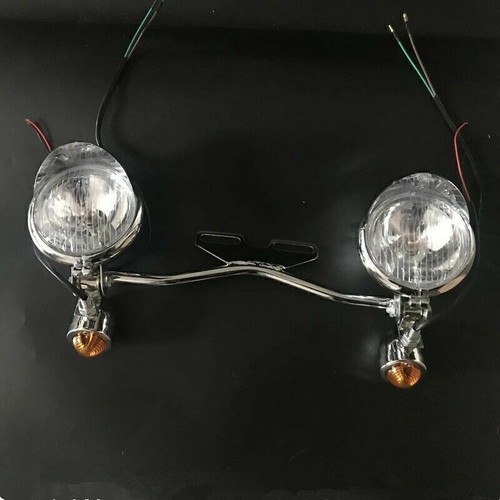 Faro LED 7" + Barra de luces de paso de 4,5" para Yamaha Royal Star Venture XVZ1300 - Imagen 6 de 12