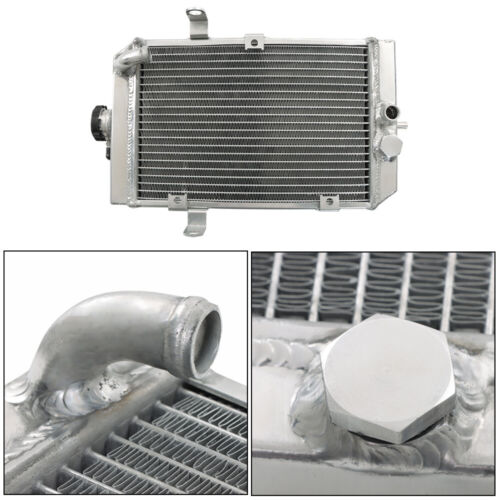 Radiador para Yamaha Raptor 660R 5LP-12461-10-00 1 fila con tapa - Imagen 4 de 13