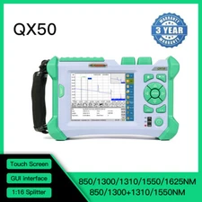 KomShine QX50 OTDR Build-in VFL Optical Time Domain Reflectometer SM, MM, 1625nm