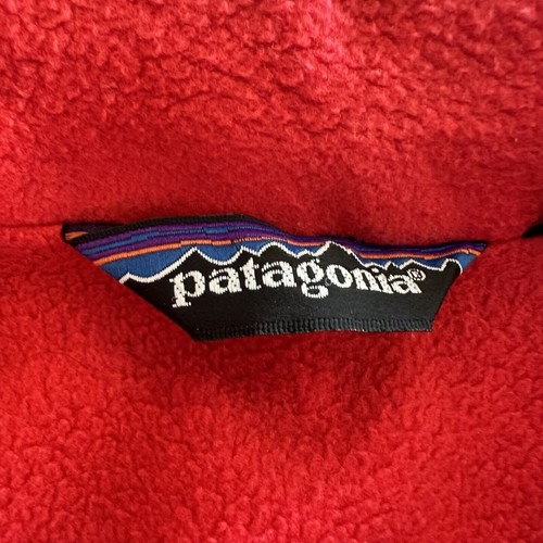 Vintage Patagonia Jacket Mens XL Fleece Lined Bomber 90s Retro Blue - Picture 3 of 9