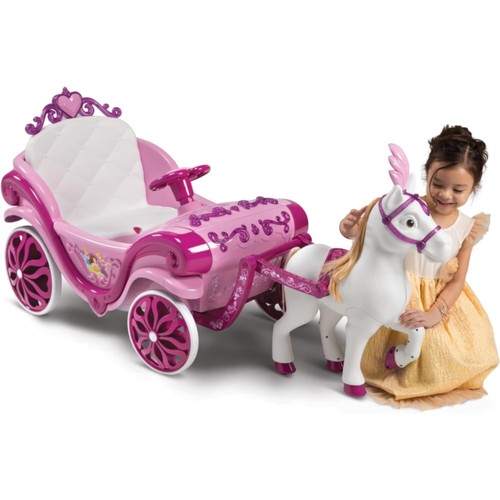Carrozza Delle Principesse Con Cavallo Per Bambini • Elettrica MANDELLI - Foto 2 di 9