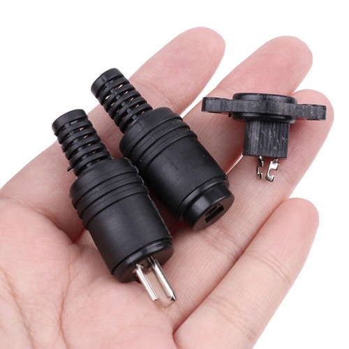 1pcs 2 Pin DIN Speaker Wire Plug 2P Hifi Loudspeaker Cable Solder Connector - Zdjęcie 11 z 14
