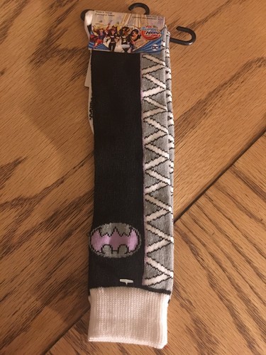 DC Super Hero Batgirl Kinder Kniestrümpfe Gr: 9-3 ~NEU~ - Bild 1 von 3