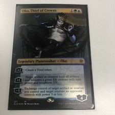 MTG: Oko, Thief of Crowns (Borderless Foil) - Throne of Eldraine 271
