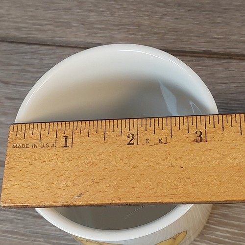 Vintage Dansk Designs Yellow Crocus Coffee Tea Cup Made In Austria - Picture 10 of 10