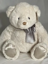 NWT GUND Edgehill Collection 20" Teddy Bear Stuffed Animal Plush Soft Ivory