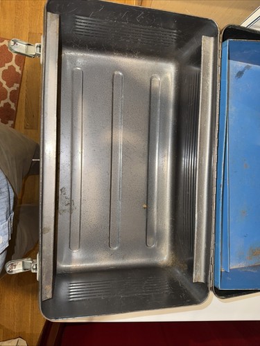 Rare Simonsen Metal Mechanics Tool Box If You Know About This Style Tell Me As S - Picture 22 of 24