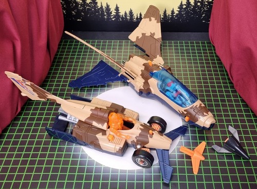 Vintage Kenner M.A.S.K. Skybolt Complete w/Matt Trakker & Clone + Masks - Picture 6 of 8