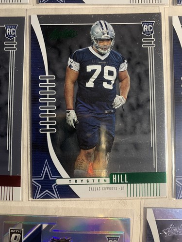 Trysten Hill 2019 Absolute #173 Cowboys Rookie  10  Rc - Picture 7 of 7