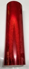 Cherry Red Glitter Film Sign Vinyl 24" x 10 ft Longlife