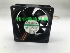 SUNON KDE1206PTV2 12V 1.1W 60 25MM 3-Wire Cooling Fan