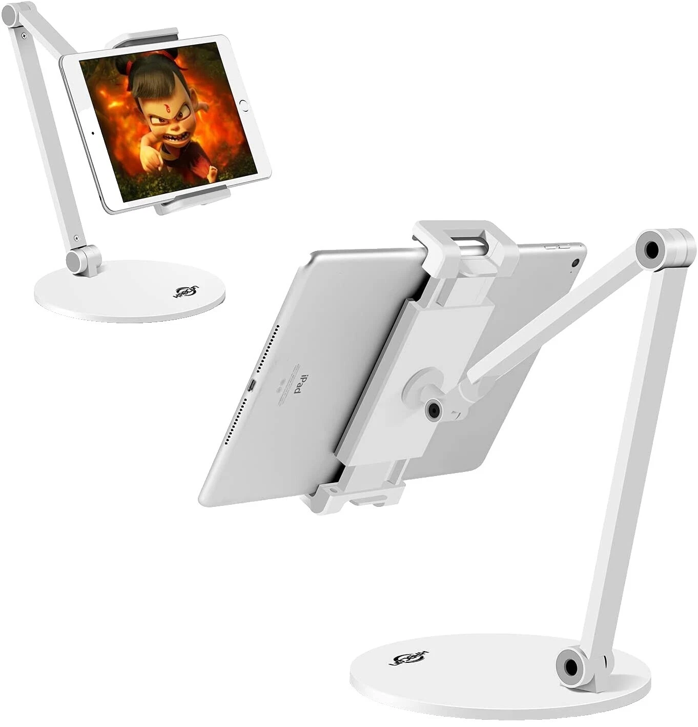 White Tablet & eReader Desktop Stands for Amazon