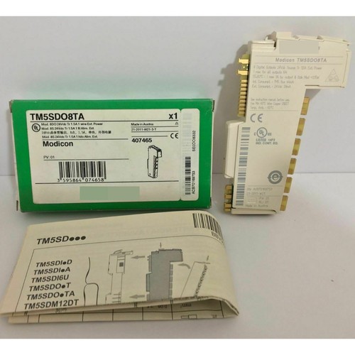 1PCS New Schneider TM5SDO8TA PLC Module TM5SDO8TA in box Expedited Shipping DHL - Picture 3 of 3