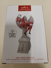 🎄2022 HALLMARK🎄✨JACK SKELLINGTON ✨Nightmare Before Christmas MAGIC Ornament 