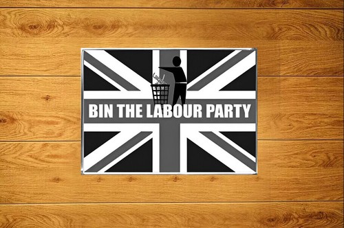 Bin The Labour Sticker Packs (10-100) British Political Protest Two Tier Policy - Bild 6 von 12