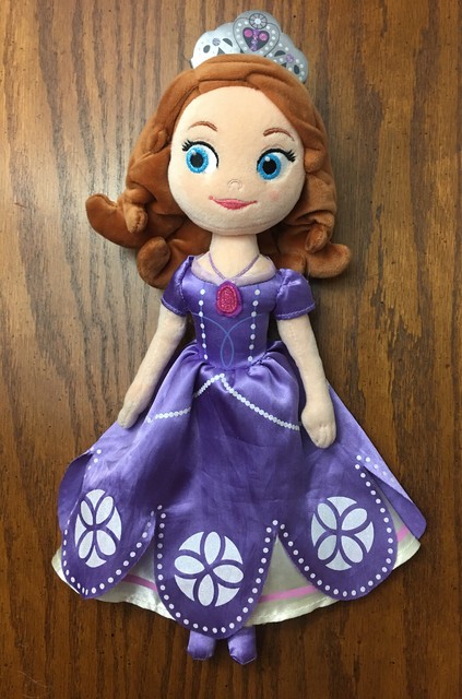 sofia the first plush doll disney store