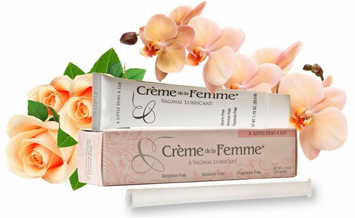 Creme De La Femme Alcohol-Free Organic Vaginal Moisturizer & Lubricant For Women - Picture 1 of 6