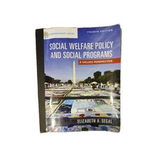 Empowerment Series: Social Welfare Policy - Acceptable Cond. by Segal Elizabeth 