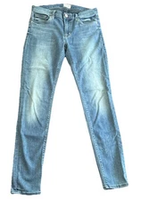 Hudson Krista Super Skinny Jeans Womens 28x28 Distressed Preowned