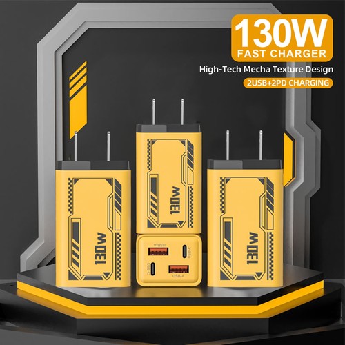 Chargeur GaN avec 4 Ports,Module Chargeur Rapide Évolutif 130W - Photo 3 sur 13