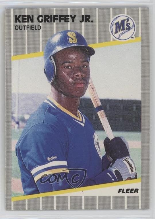 1989 Fleer Ken Griffey Jr #548 Rookie RC HOF