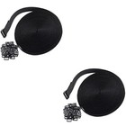  2 Sets Wiederverwendbar Kabelbind Wiederverwendbare Kabelbinder Gurte Sichern